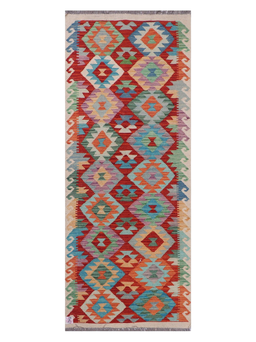 Maimana Kilim - 198 x 78 cm