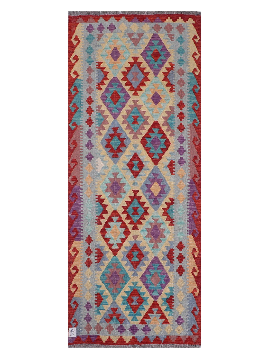 Maimana Kilim - 212 x 84 cm