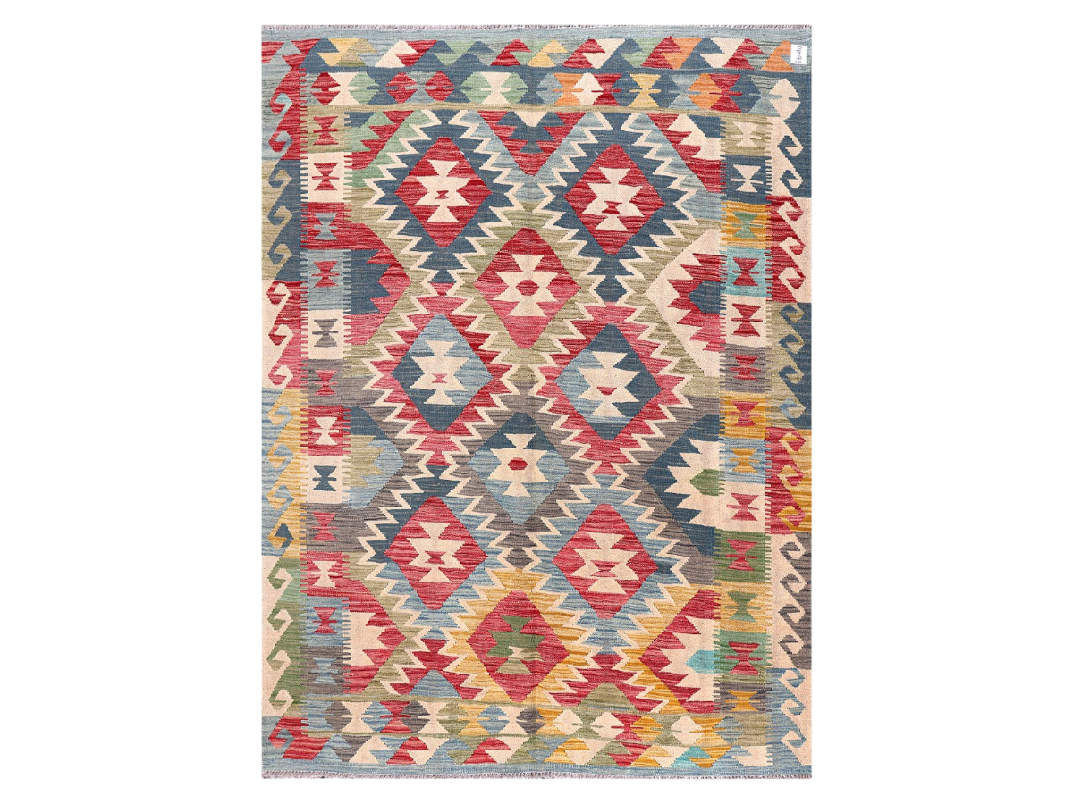 Maimana Afghanistan Kilim Rug - 238 x177 cm
