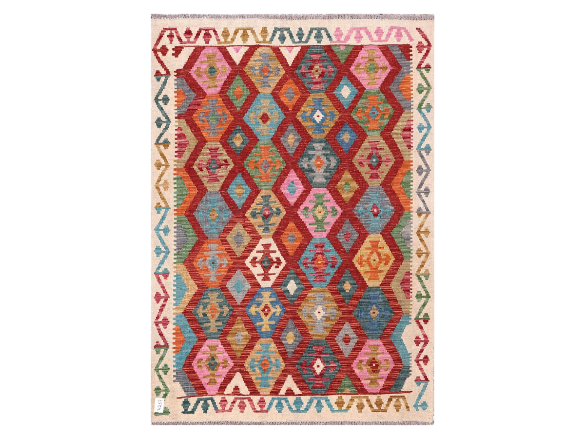 Maimana Afghanistan Kilim Rug - 175 x124 cm