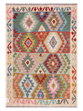 Maimana Afghanistan Kilim Rug - 142 x102 cm