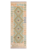Maimana Afghanistan Kilim Rug - 198 x70 cm