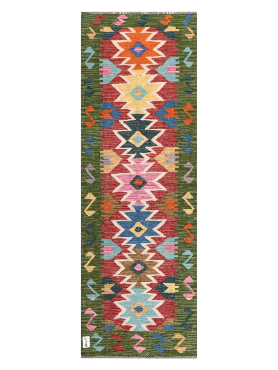 Maimana Kilim - 195 x 67 cm
