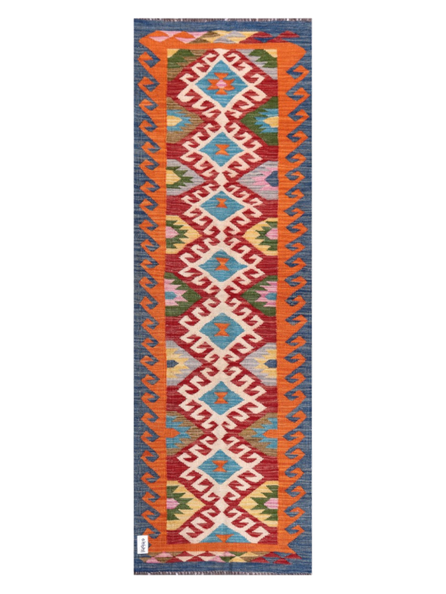 Maimana Kilim - 201 x 66 cm