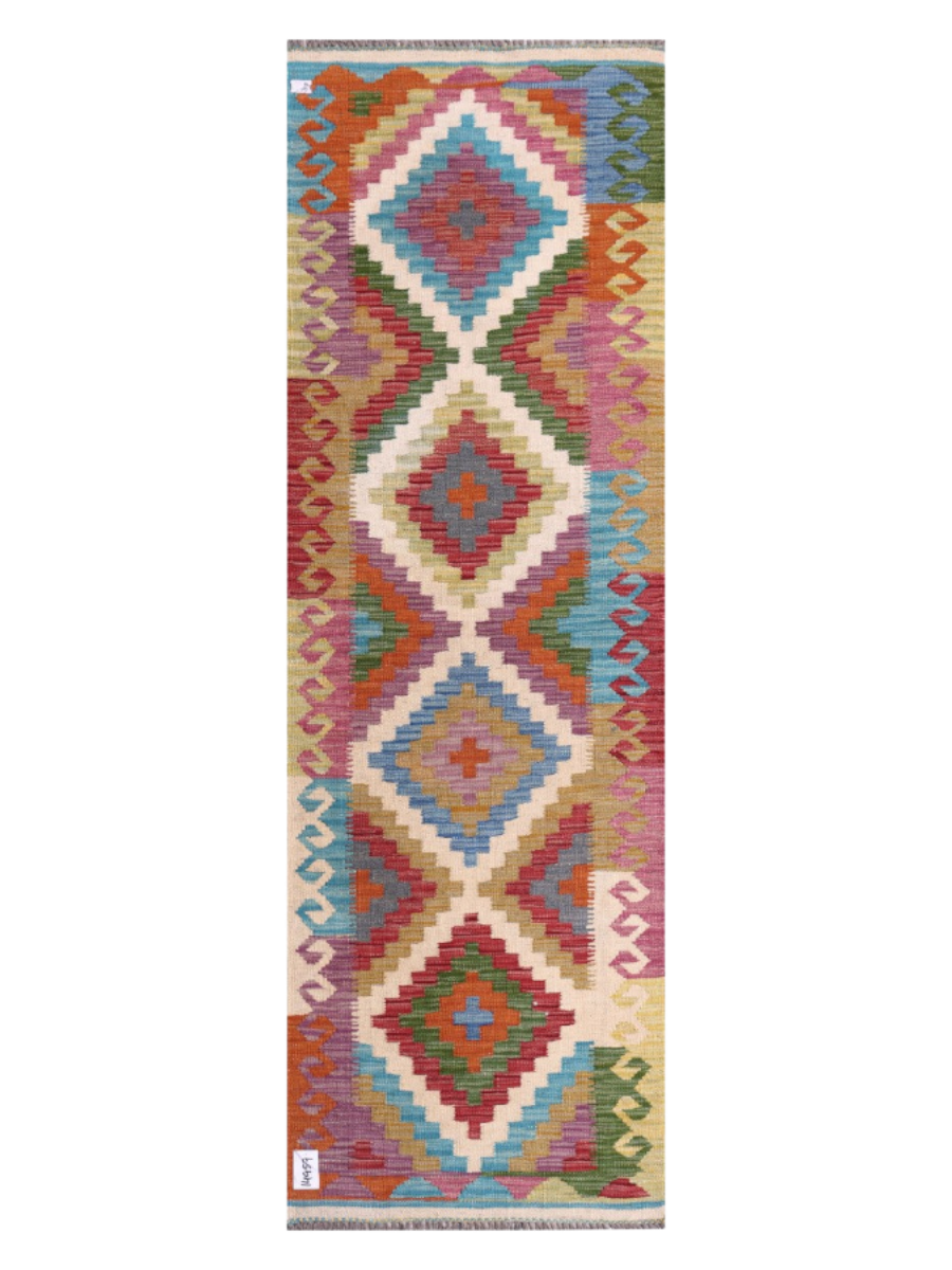 Maimana Kilim - 202 x 66 cm