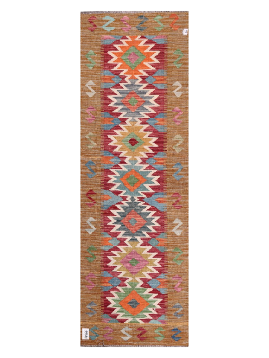 Maimana Kilim - 200 x 66 cm