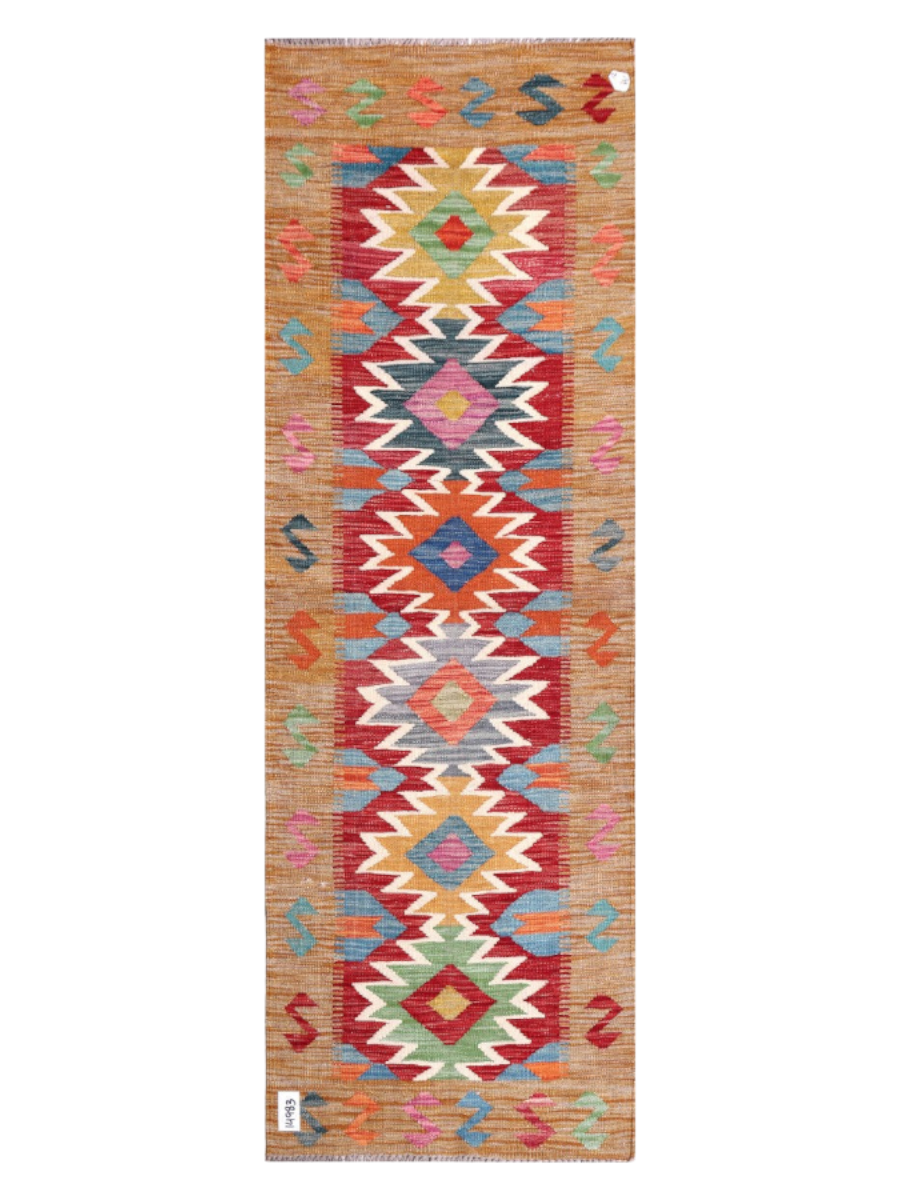 Maimana Kilim - 195 x 66 cm