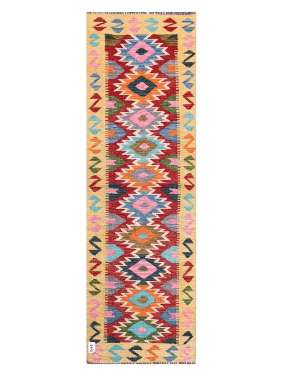 Maimana Kilim - 203 x 65 cm