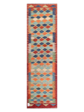 Maimana Kilim - 213 x 63 cm