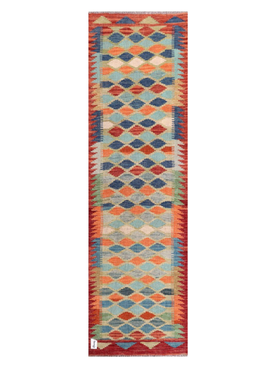 Maimana Kilim - 213 x 63 cm
