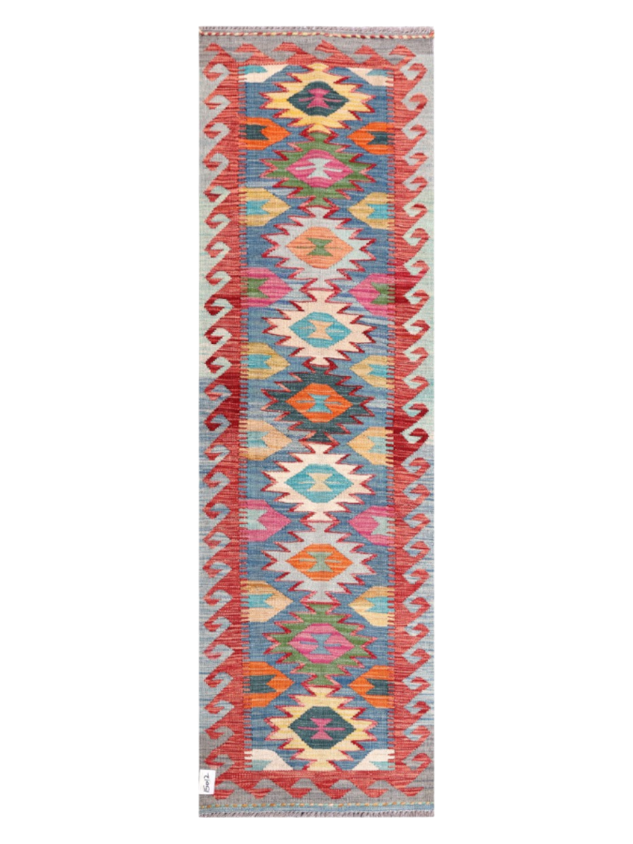 Maimana Kilim - 203 x 62 cm