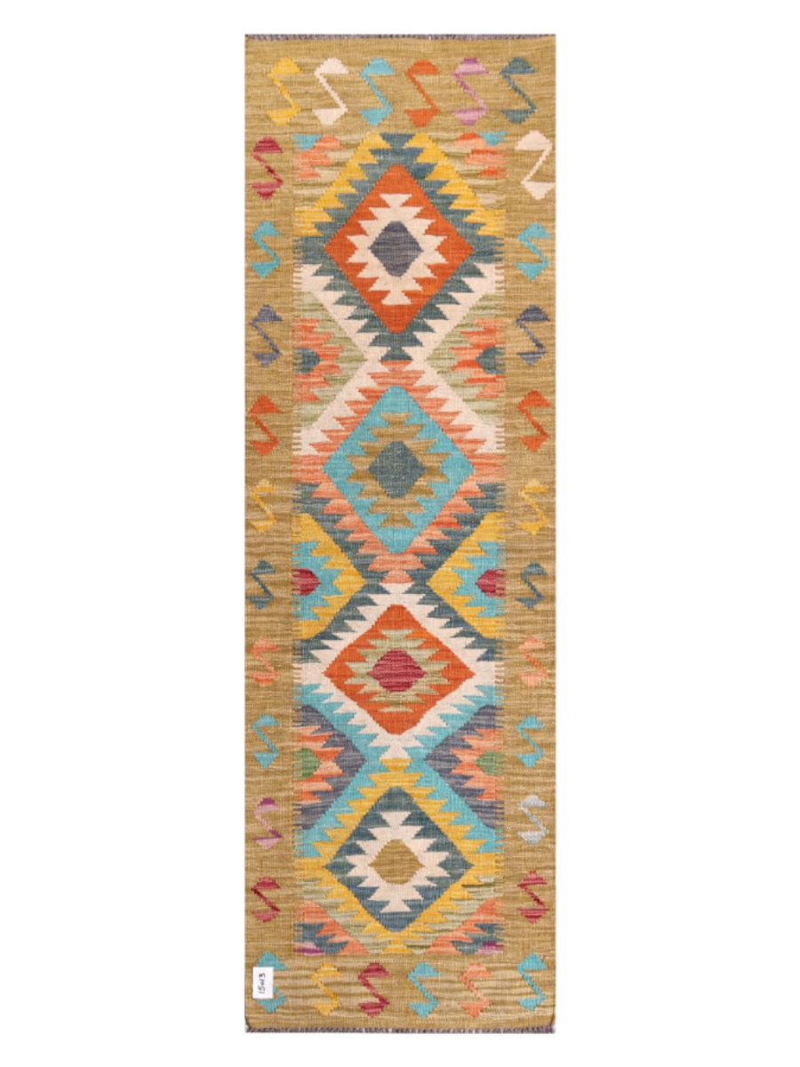 Maimana Kilim - 203 x 65 cm