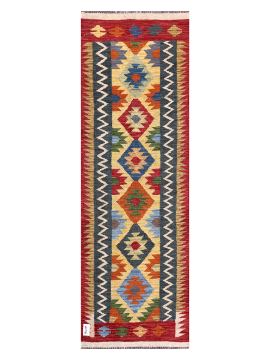 Maimana Kilim - 203 x 67 cm