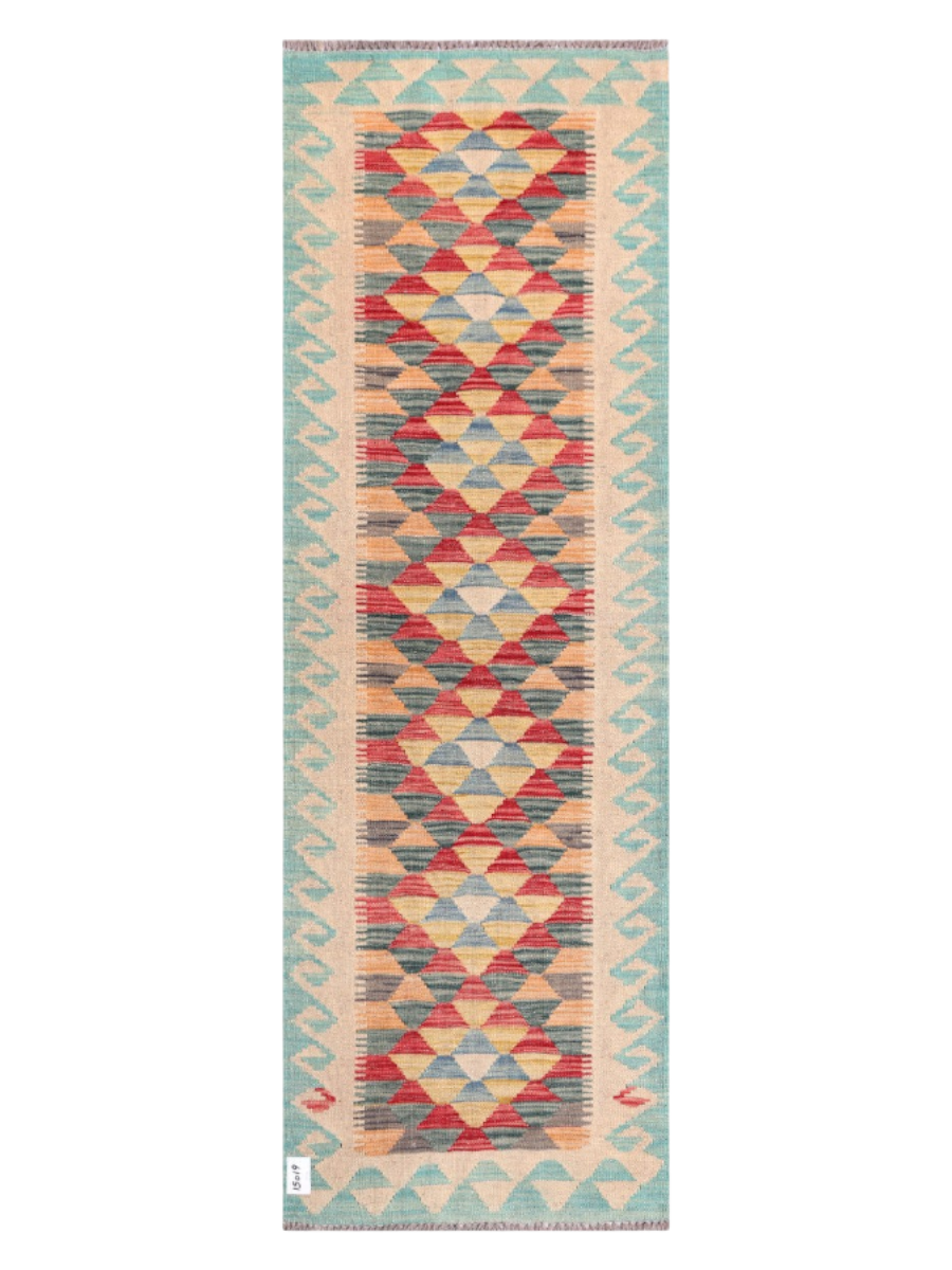 Maimana Kilim - 201 x 67 cm