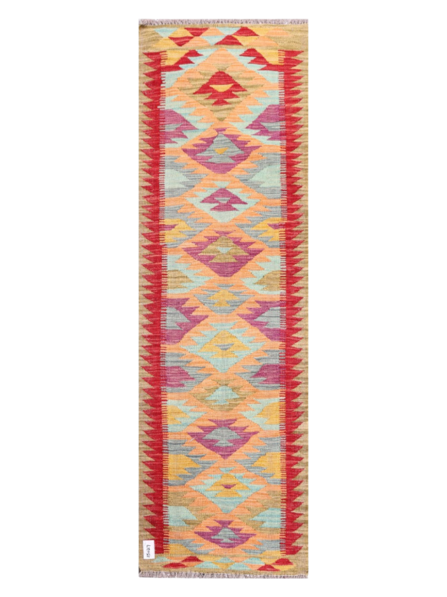 Maimana Kilim - 202 x 63 cm