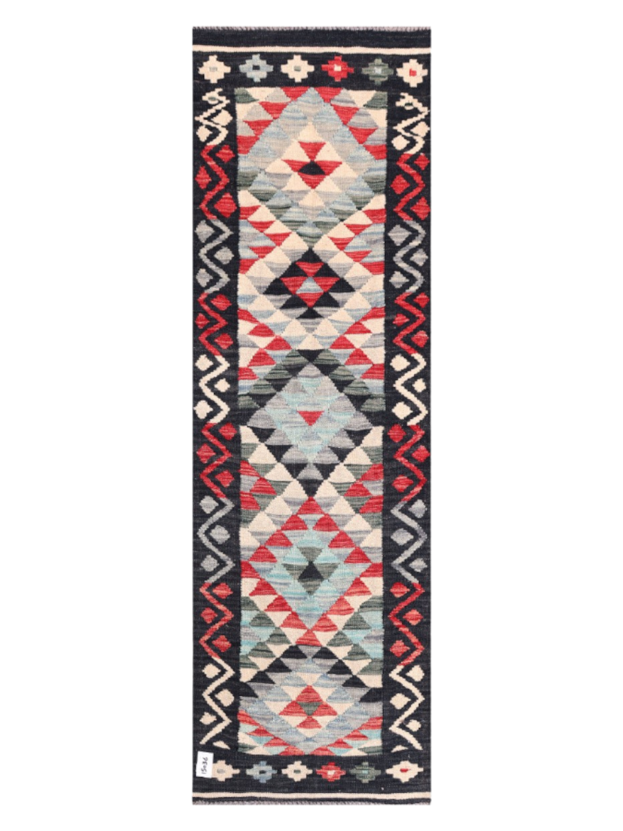 Maimana Kilim - 199 x 63 cm