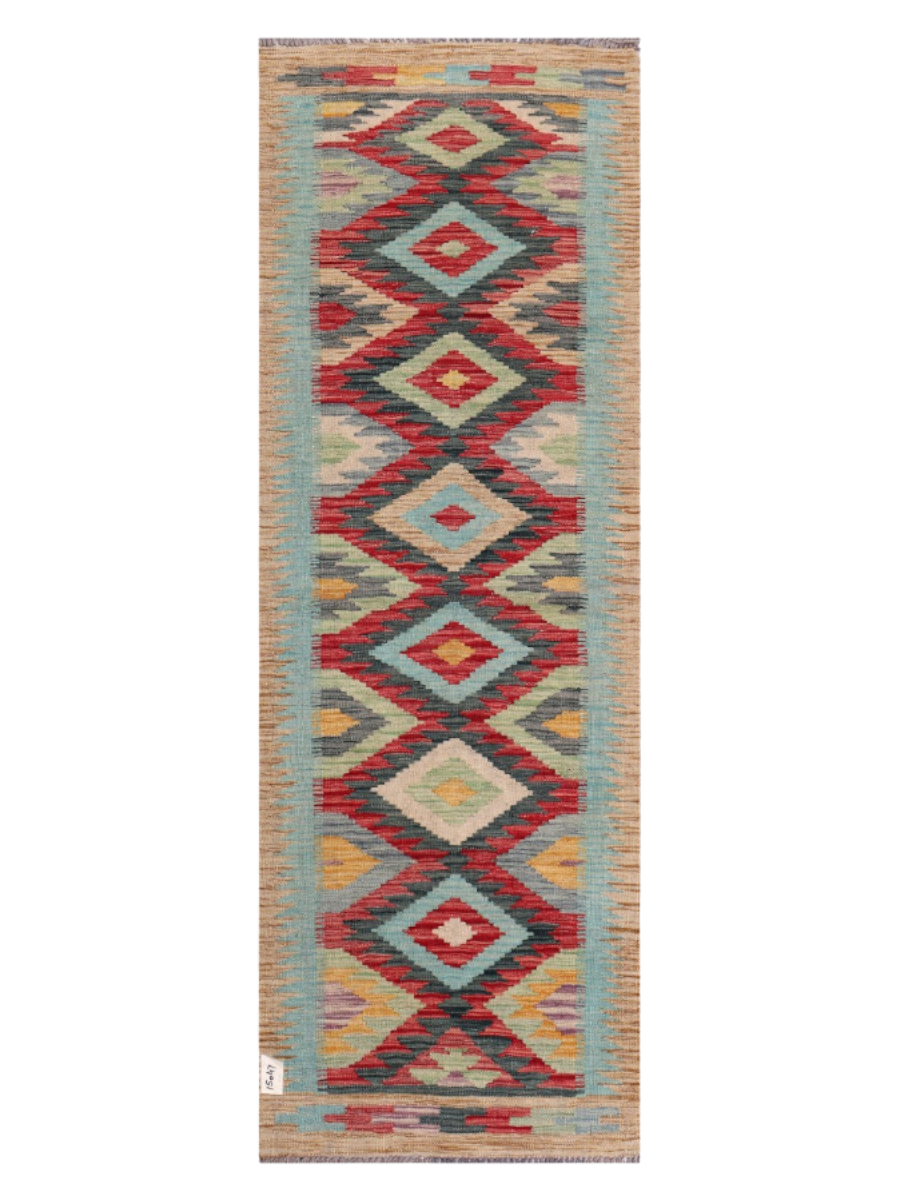 Maimana Kilim - 201 x 70 cm
