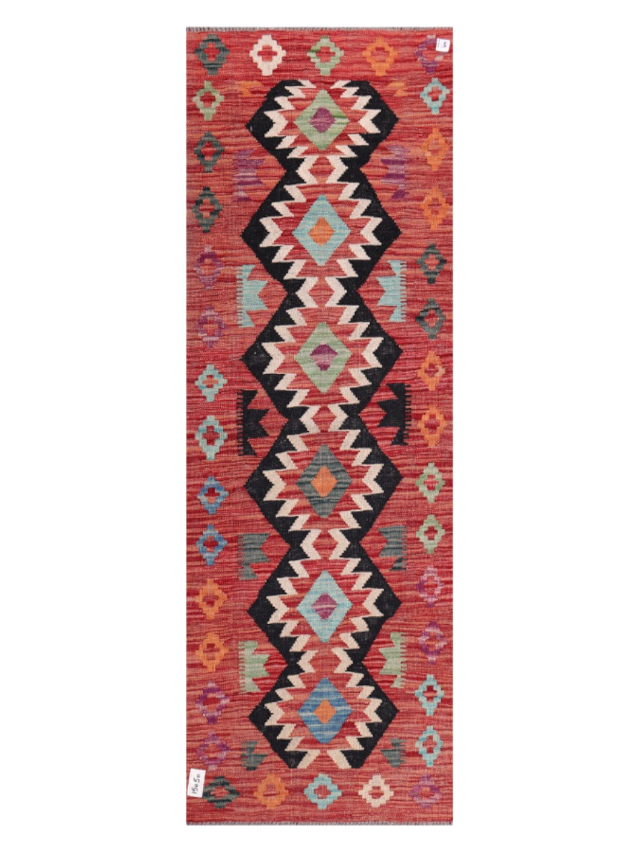 Maimana Kilim - 197 x 68 cm