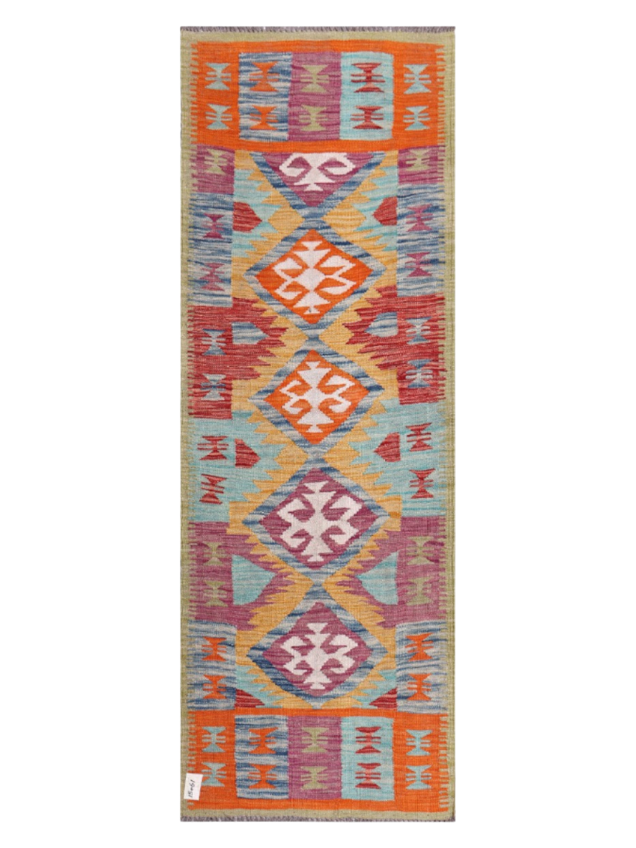 Maimana Kilim - 203 x 72 cm