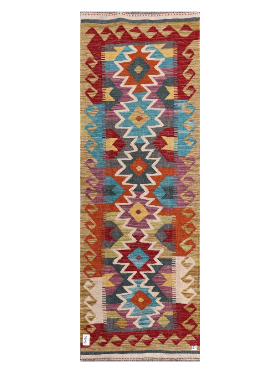 Maimana Kilim - 199 x 70 cm
