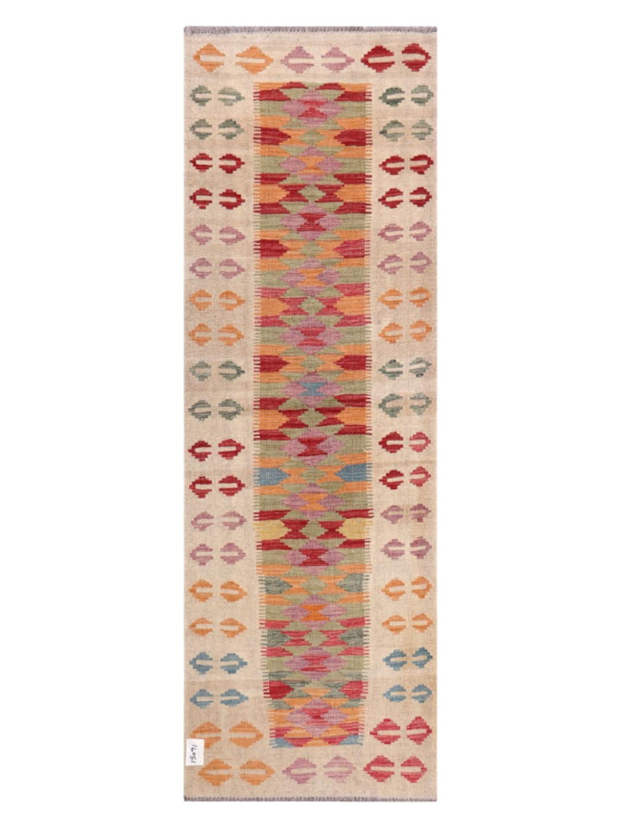 Maimana Kilim - 217 x 73 cm