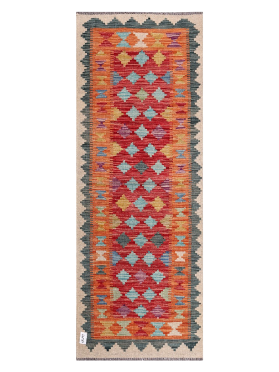 Maimana Kilim - 197 x 74 cm