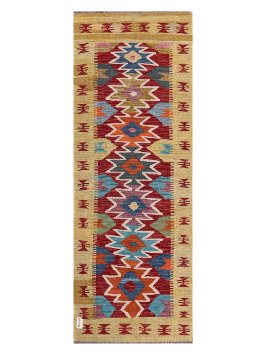 Maimana Kilim - 195 x 72 cm