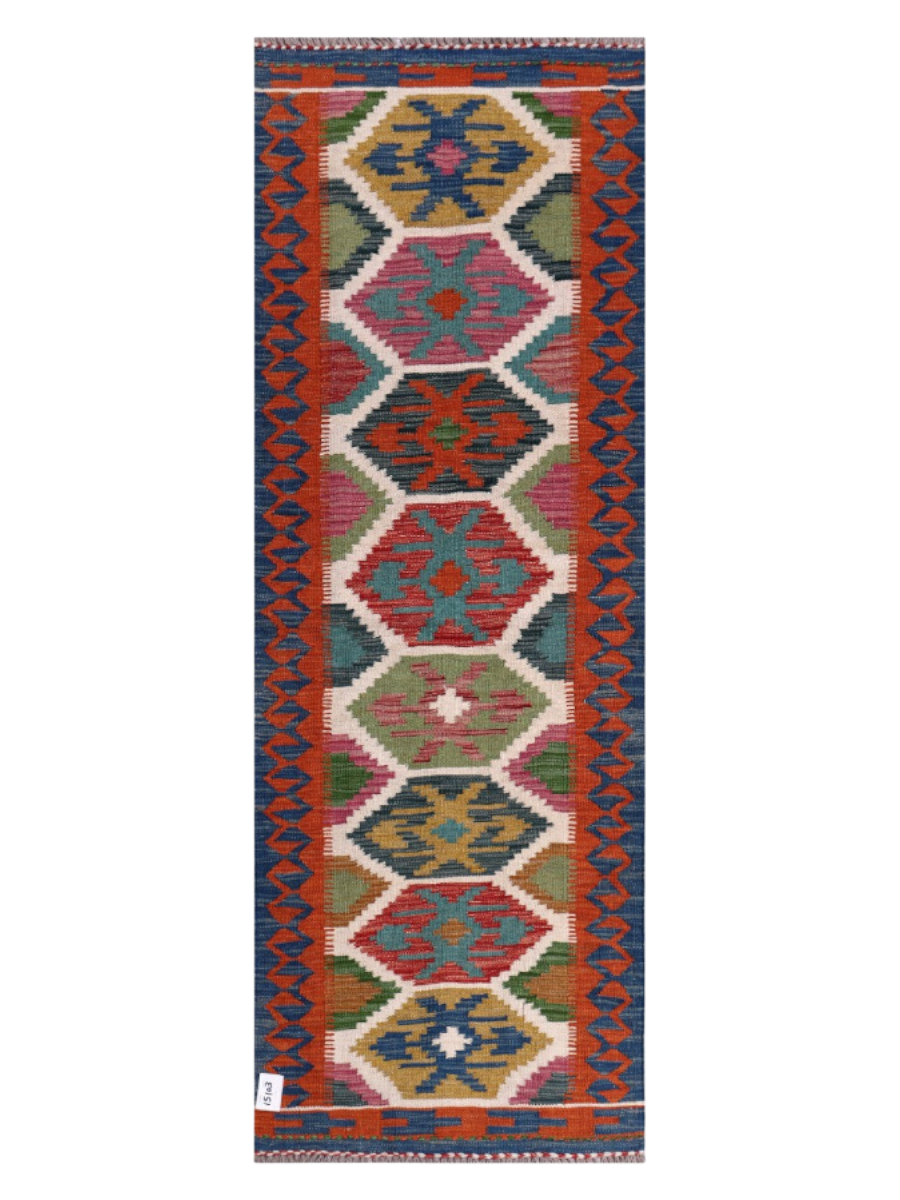 Maimana Kilim - 196 x 70 cm