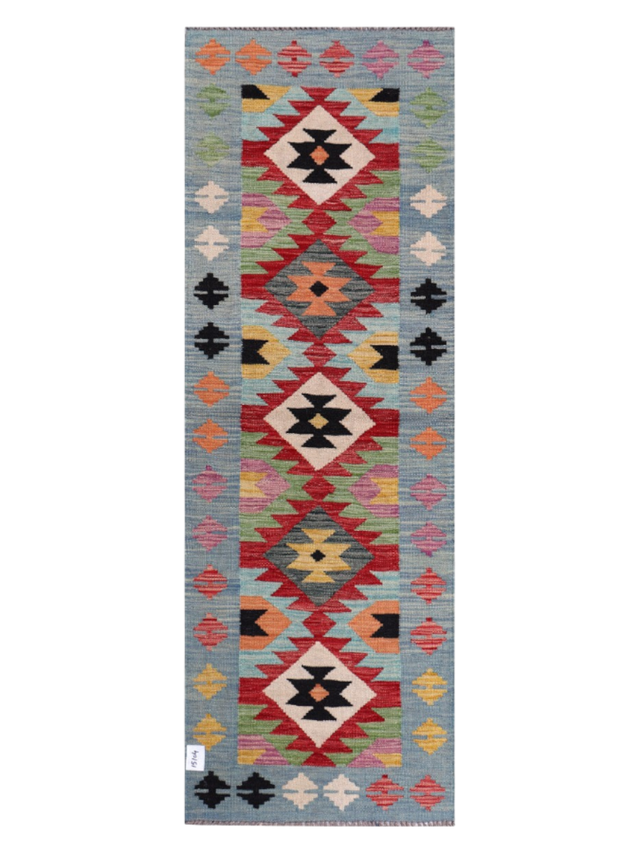 Maimana Kilim - 199 x 69 cm