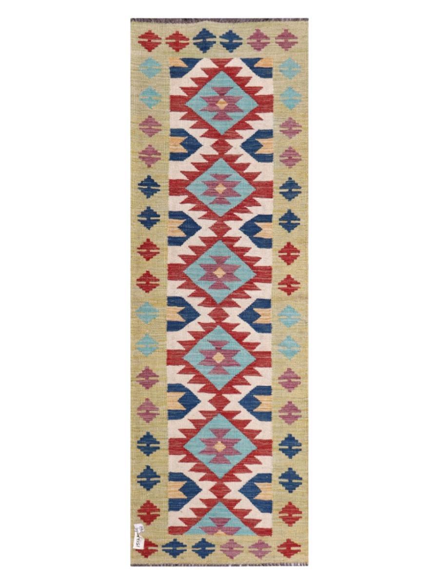 Maimana Kilim - 201 x 67 cm