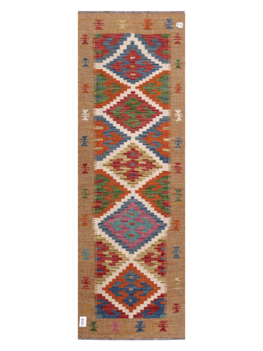 Maimana Kilim - 203 x 68 cm