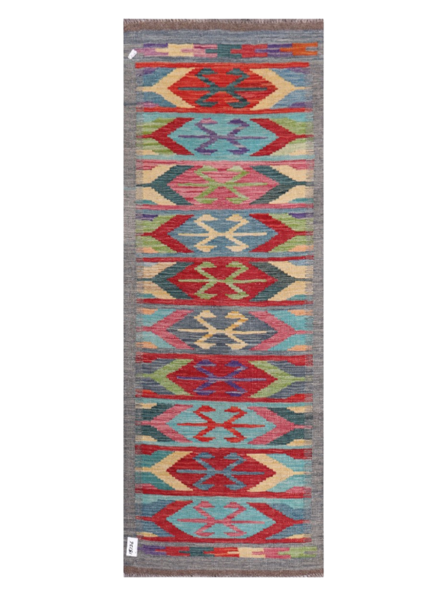 Maimana Kilim - 201 x 74 cm