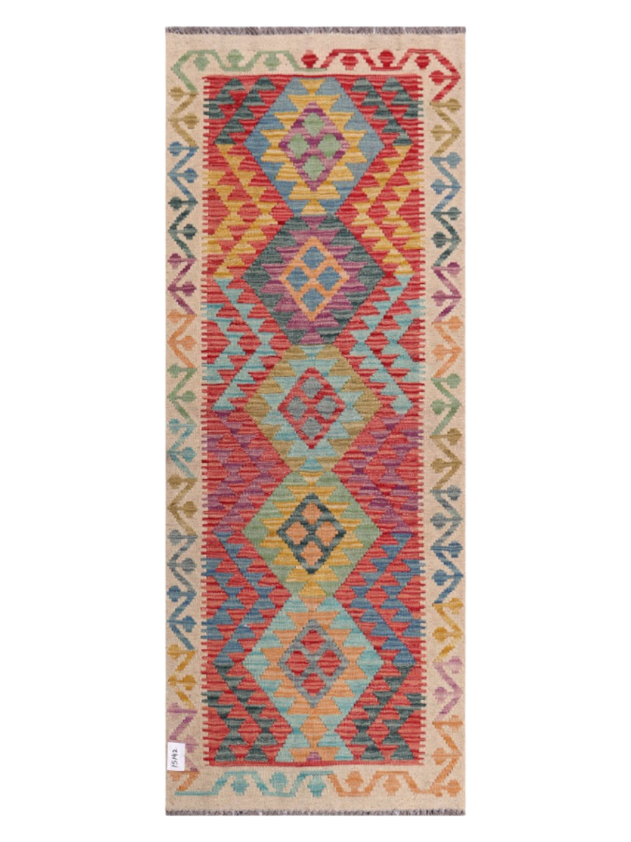 Maimana Kilim - 189 x 74 cm