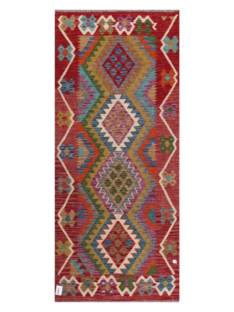 Maimana Kilim - 194 x 85 cm