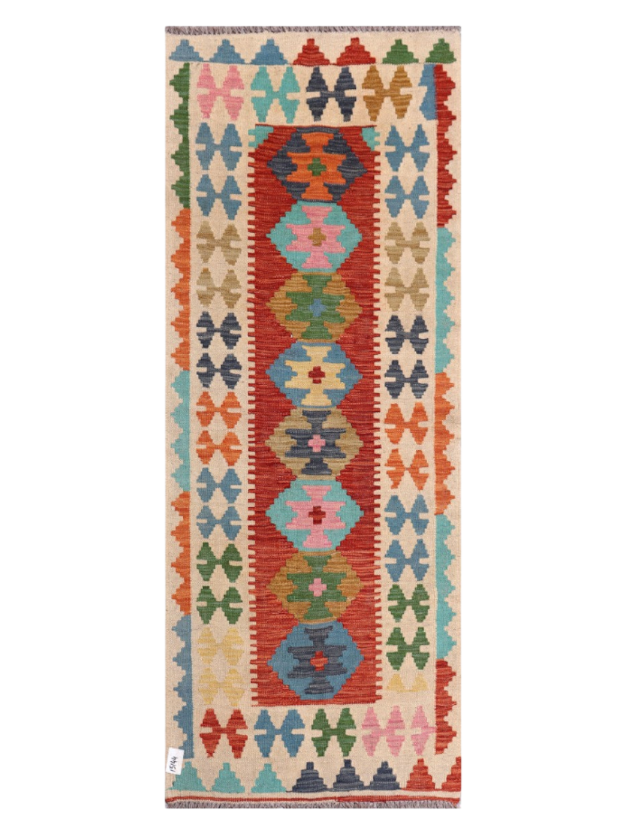Maimana Kilim - 198 x 77 cm