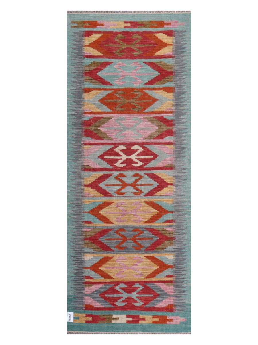 Maimana Kilim - 199 x 79 cm