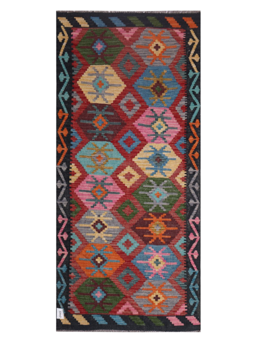 Maimana Kilim - 206 x 95 cm