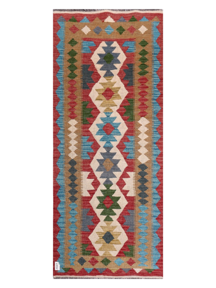 Maimana Kilim - 203 x 85 cm