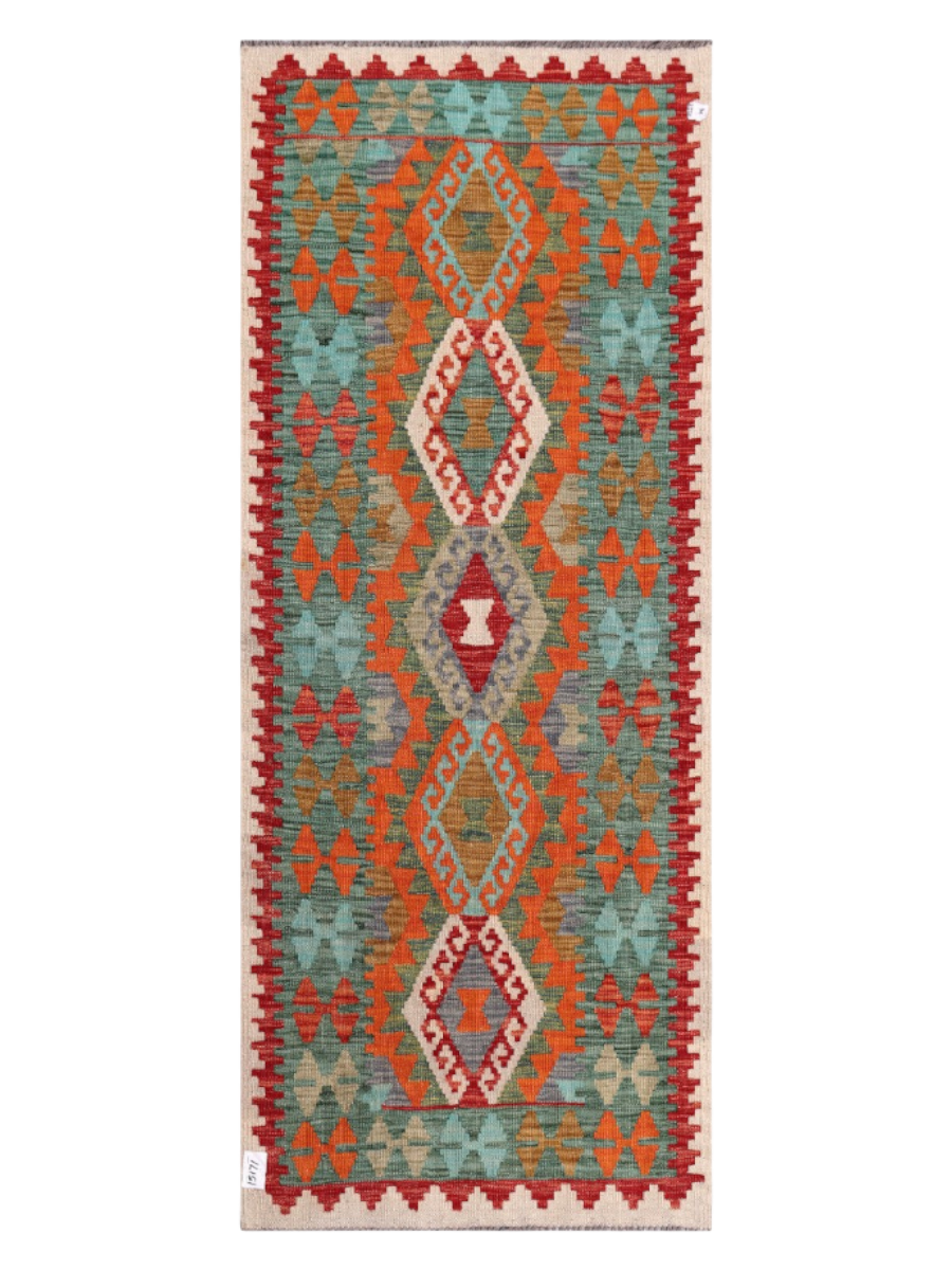 Maimana Kilim - 209 x 85 cm