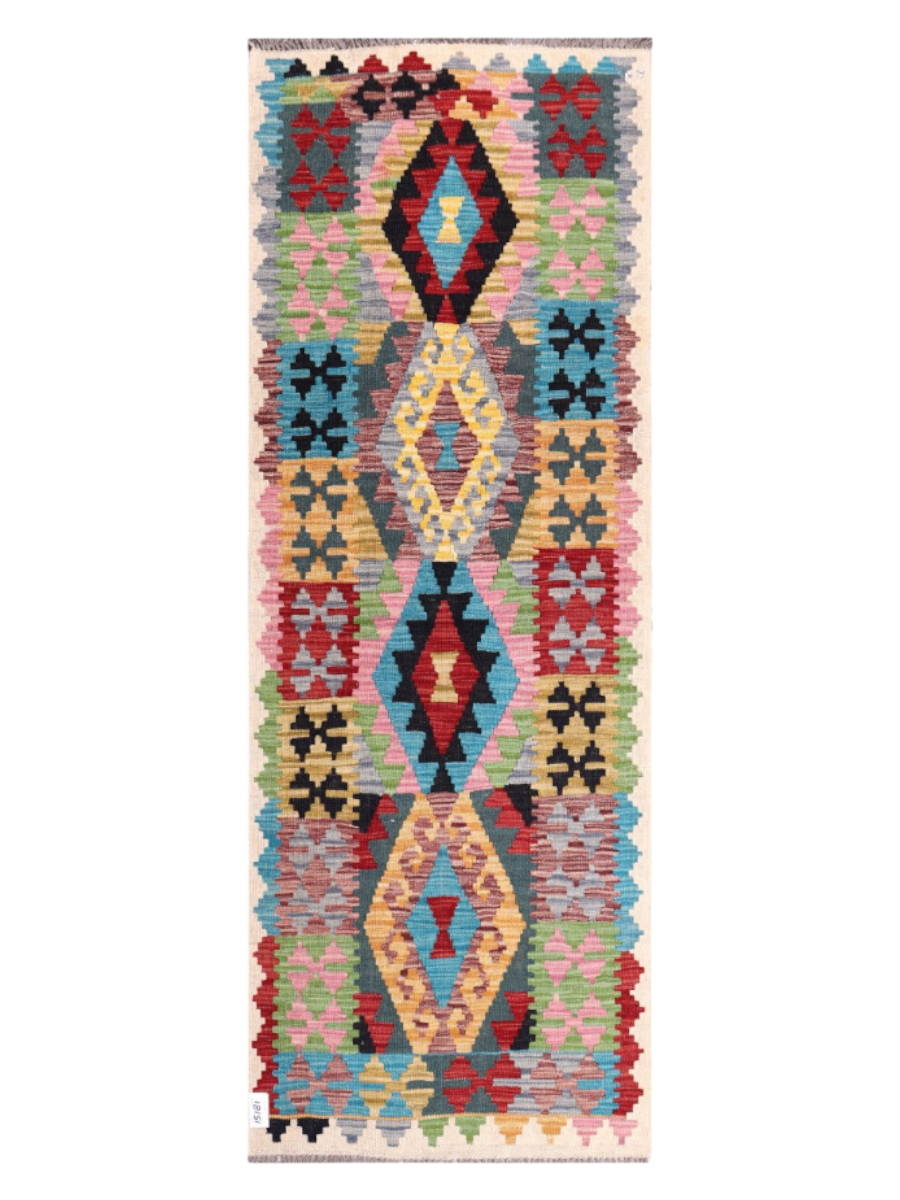 Maimana Kilim - 209 x 77 cm