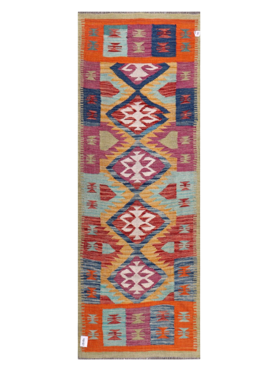 Maimana Kilim - 199 x 72 cm