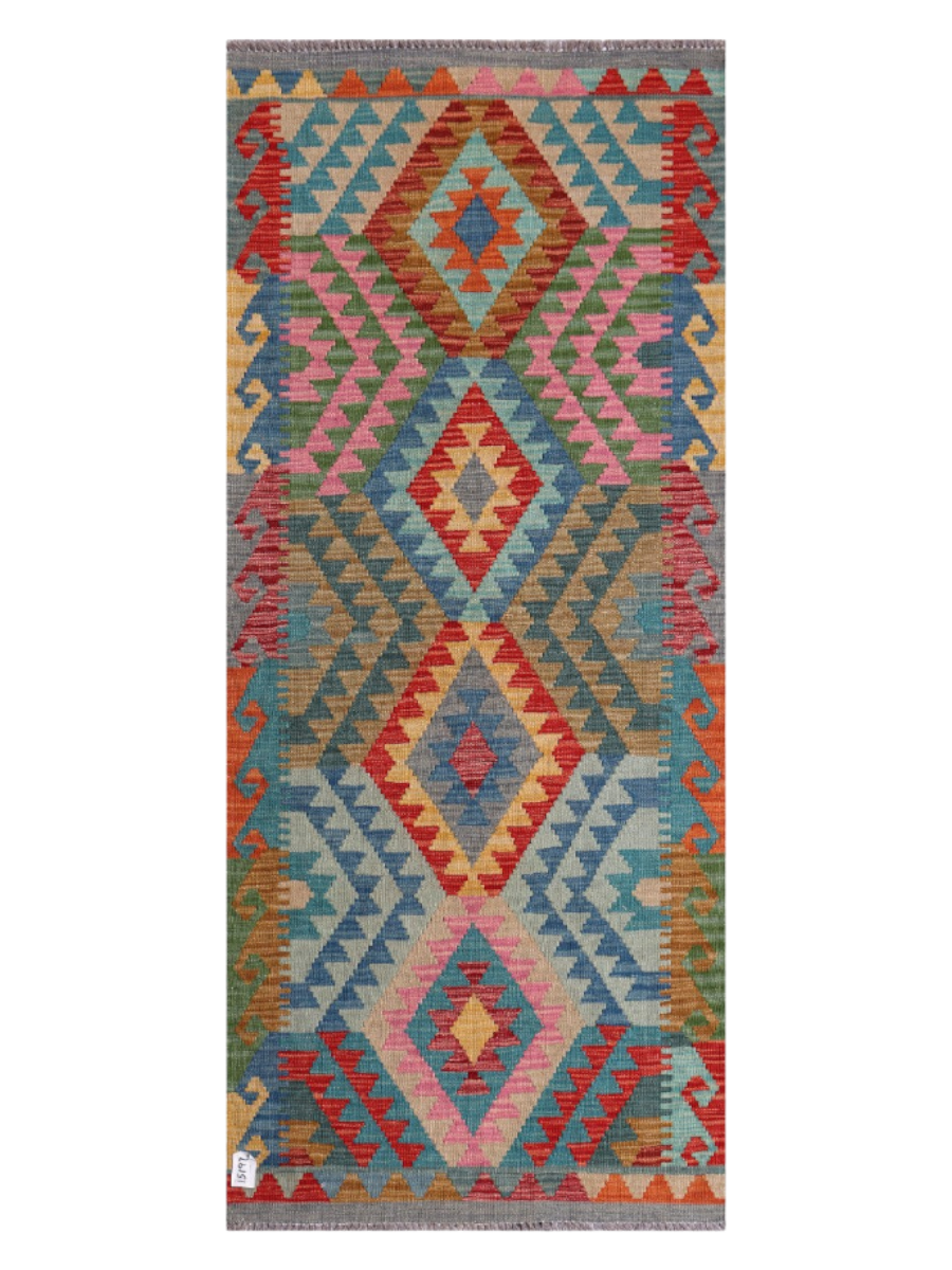 Maimana Kilim - 195 x 84 cm