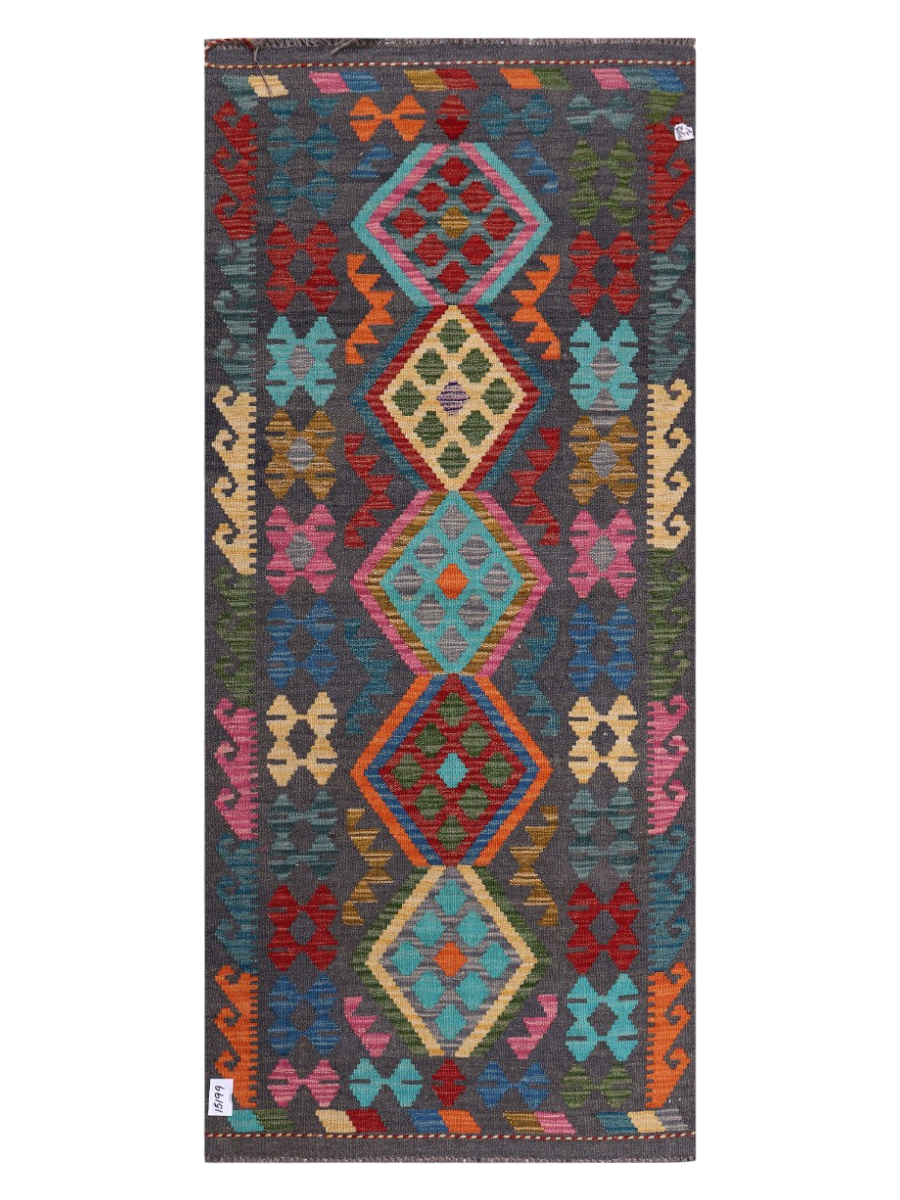 Maimana Kilim - 194 x 87 cm