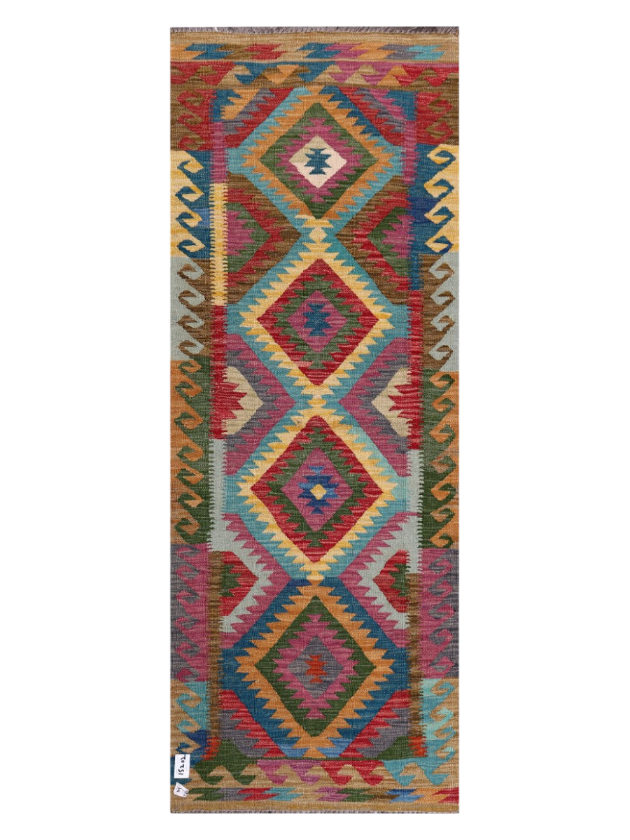 Maimana Kilim - 199 x 75 cm