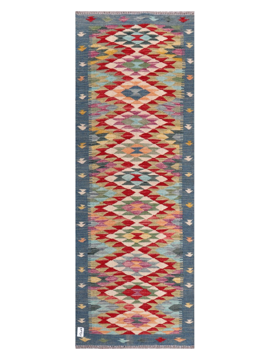 Maimana Kilim - 199 x 72 cm