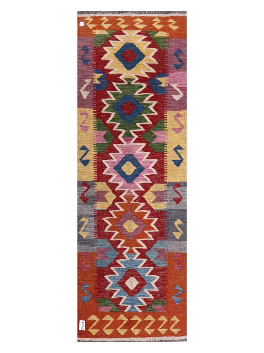 Maimana Kilim - 206 x 70 cm