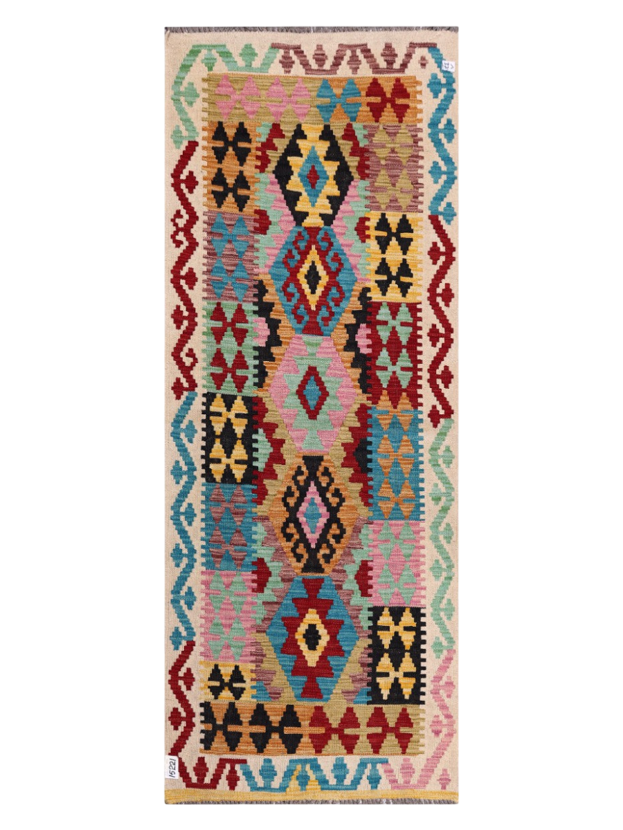 Maimana Kilim - 212 x 82 cm