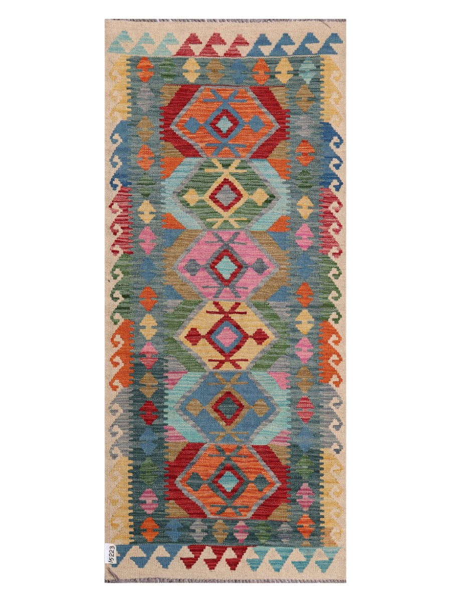 Maimana Kilim - 188 x 83 cm