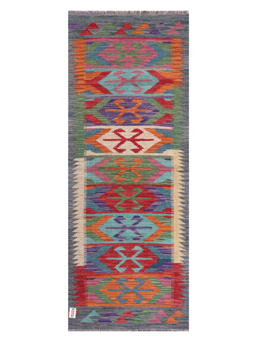 Maimana Kilim - 197 x 76 cm