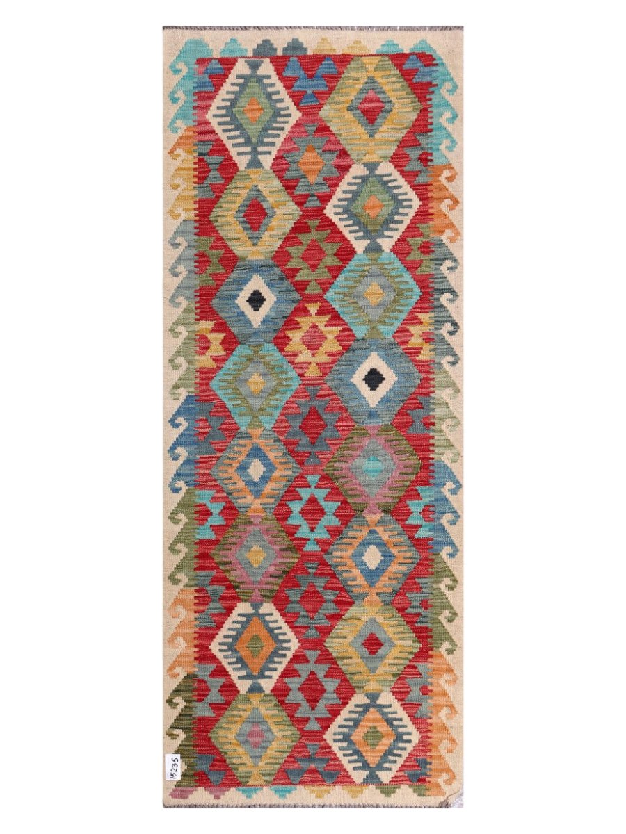 Maimana Kilim - 198 x 78 cm
